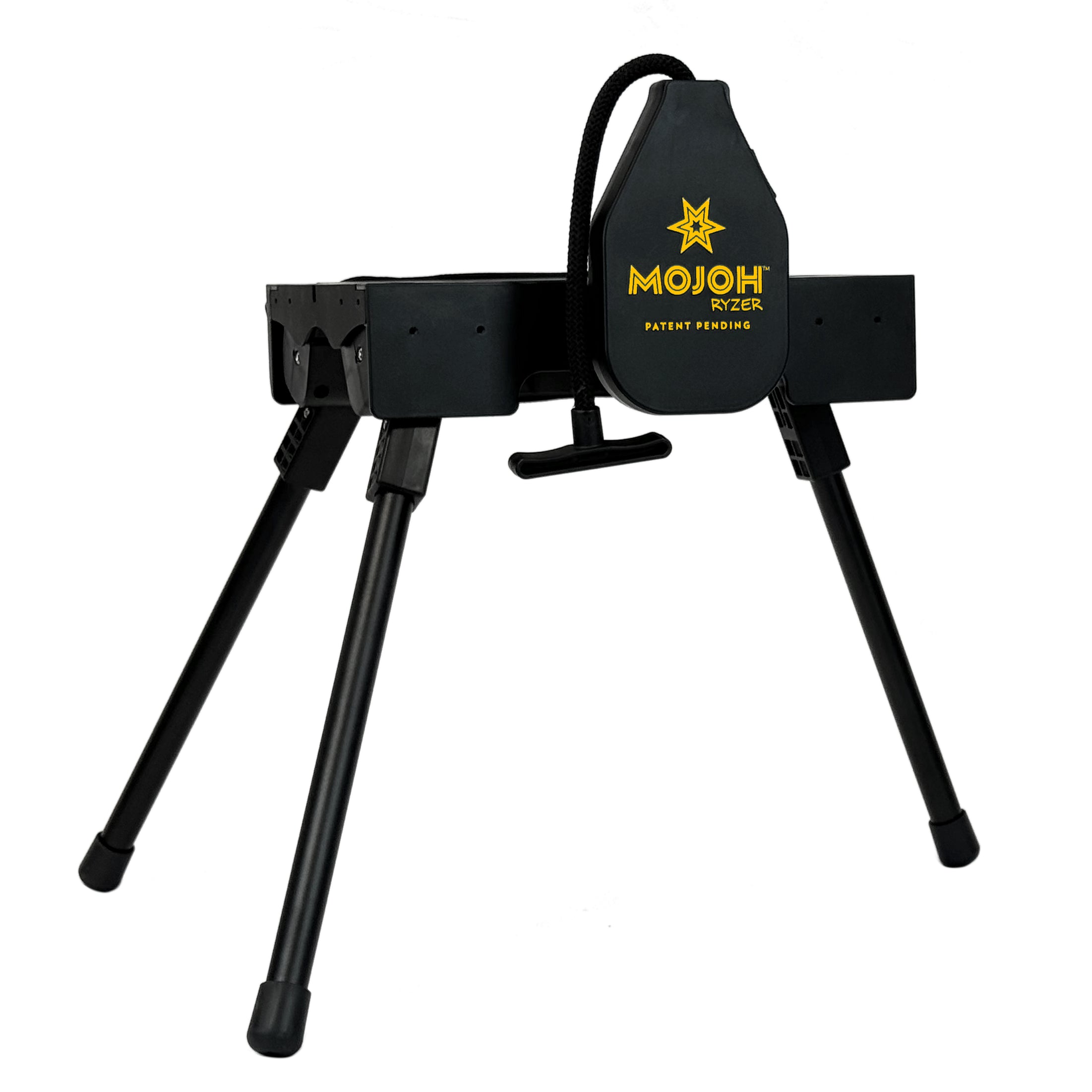 mojo gear The Mojoh Ryzer Disc Golf Bag Stand Black Face Plate