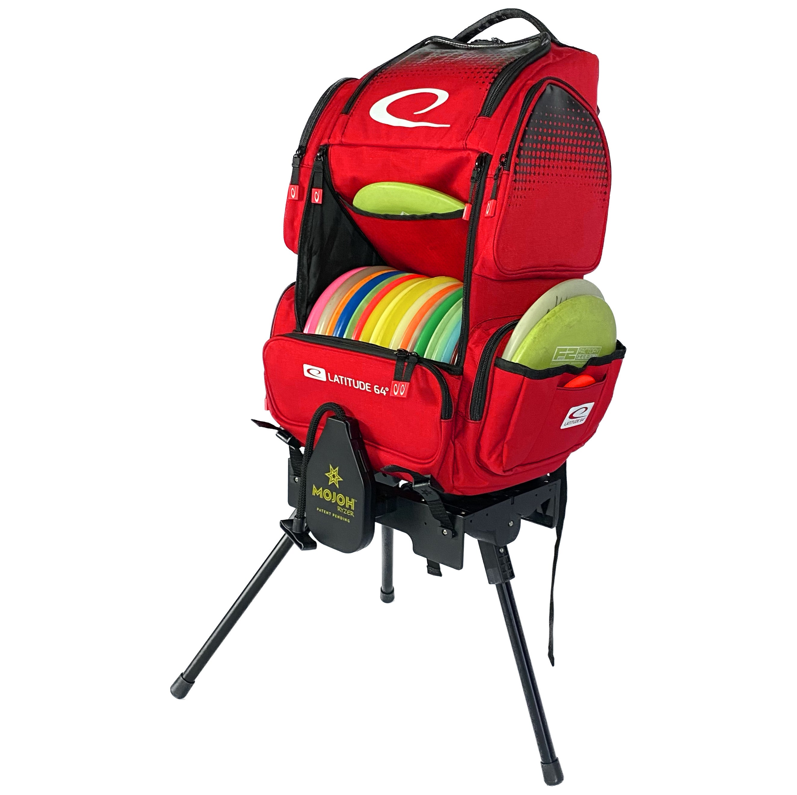 Bag Riser Mojoh Gear - Home of the First Collapsible Disc Golf Bag Riser