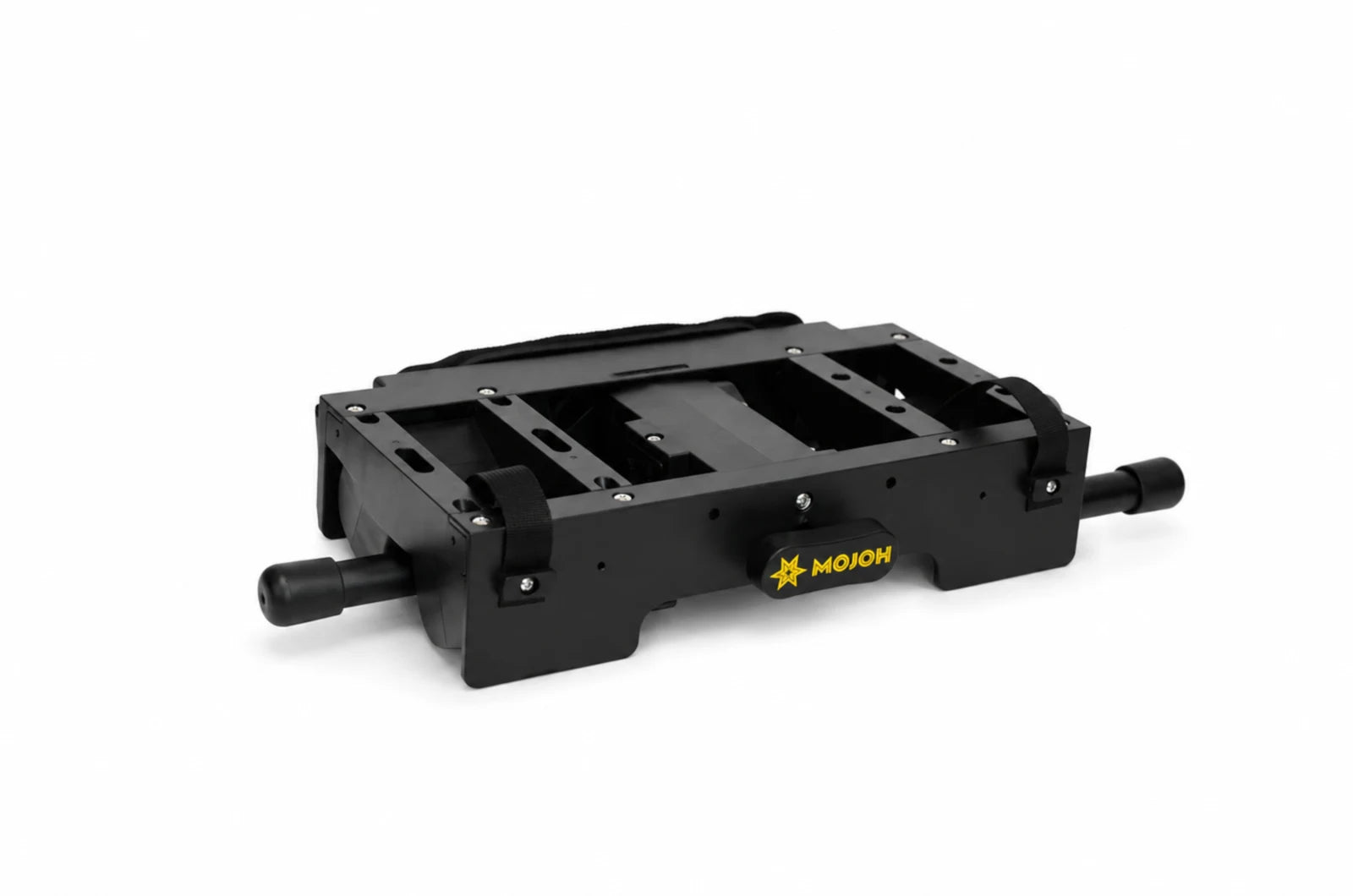 The Ryzer Go folded flat, showing the frame and both legs